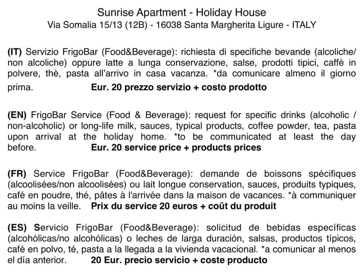 Sunrise Apartment サンタ・マルゲリータ・リグレ エクステリア 写真